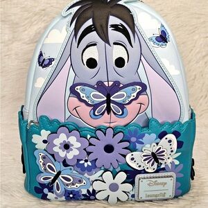 Loungefly Disney Eeyore Kids Backpack - Blue and Purple